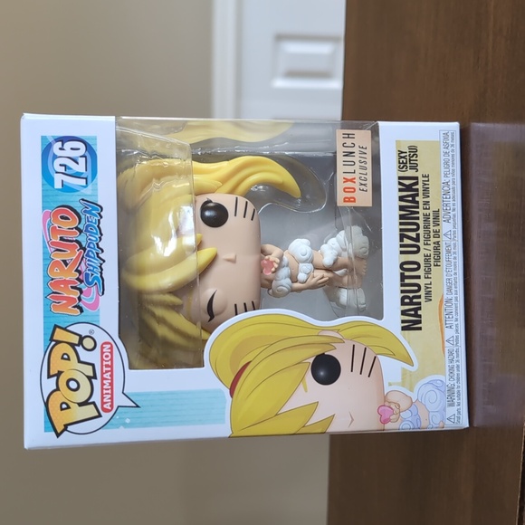 Funko Pop Naruto Shippuden Uzumaki Sexy Jutsu Animation #726 Box Lunch Exclusive - Picture 1 of 8